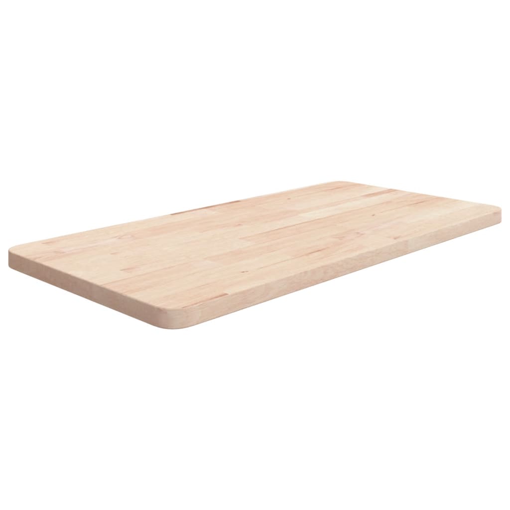 vidaXL Comptoir de salle de bain 80x40x2,5 cm Bois massif non traité