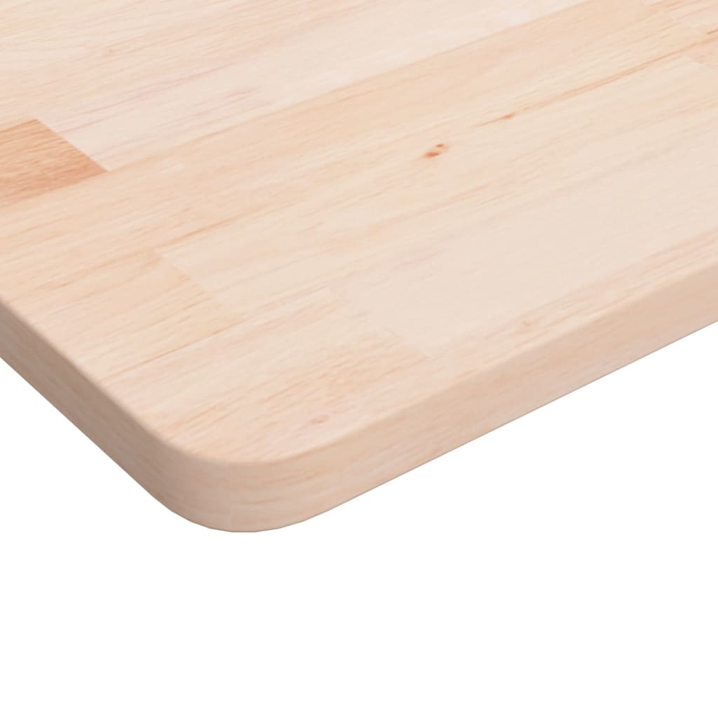 vidaXL Comptoir de salle de bain 100x50x2,5 cm Bois massif non traité
