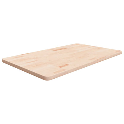 vidaXL Comptoir de salle de bain 100x60x2,5 cm Bois massif non traité