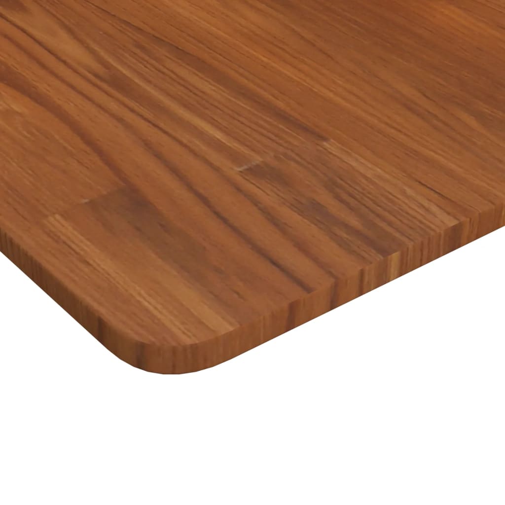 vidaXL Comptoir de salle de bain Marron foncé 80x40x1,5 cm Bois traité