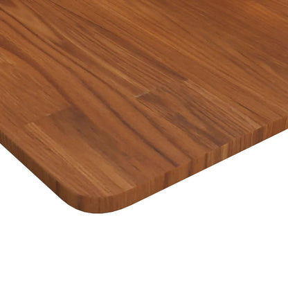 vidaXL Comptoir de salle de bain Marron foncé 80x40x1,5 cm Bois traité