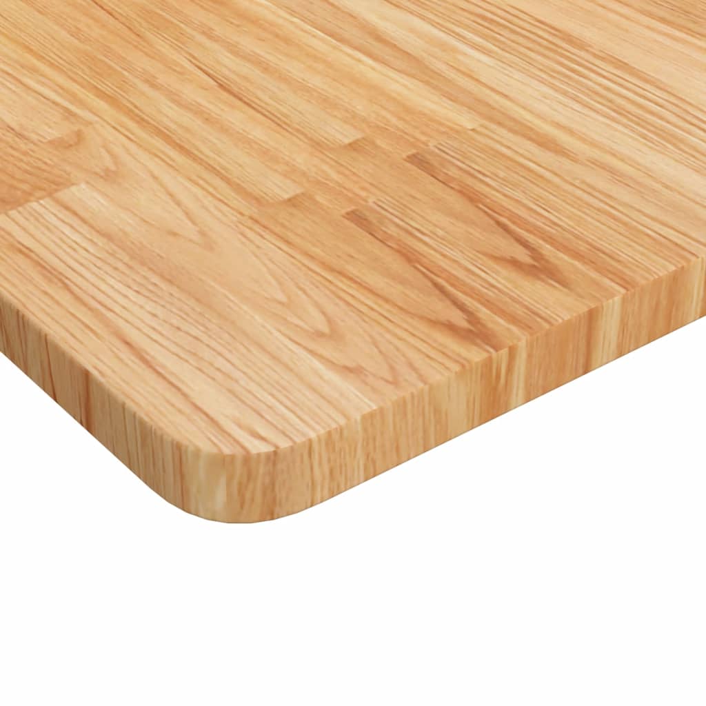 vidaXL Comptoir de salle de bain Marron clair 100x50x2,5cm Bois traité