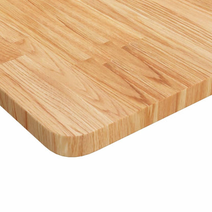 vidaXL Comptoir de salle de bain Marron clair 100x50x2,5cm Bois traité