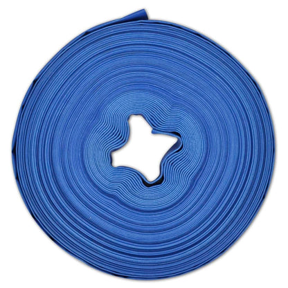 vidaXL Tuyau plat 100 m 1" PVC