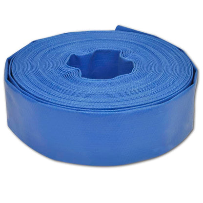 vidaXL Tuyau plat 50 m 1,5" PVC