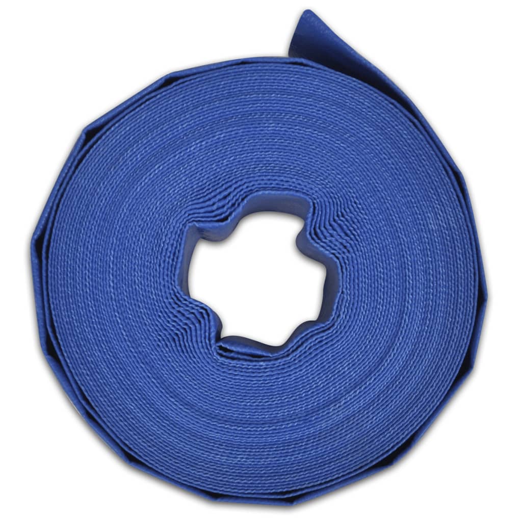 vidaXL Tuyau plat 100 m 1,5" PVC