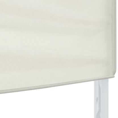 vidaXL Tente de réception pliable Crème 2x2 m