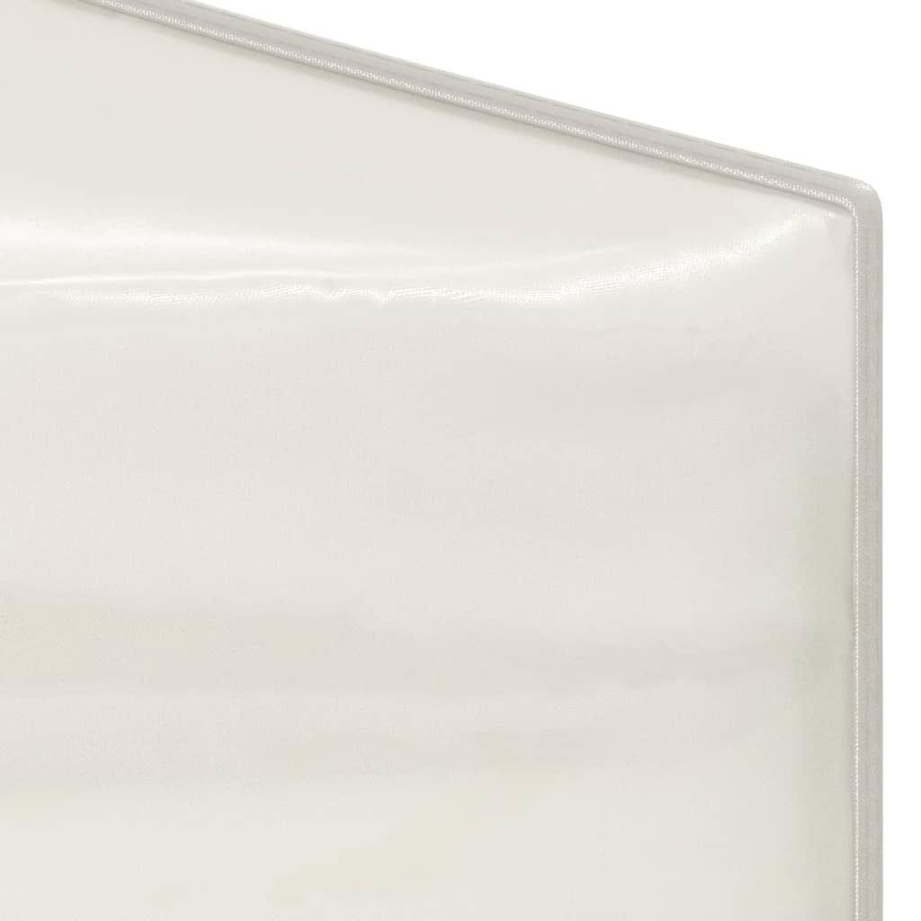 vidaXL Tente de réception pliable Crème 2x2 m