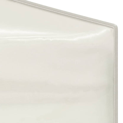 vidaXL Tente de réception pliable Crème 2x2 m