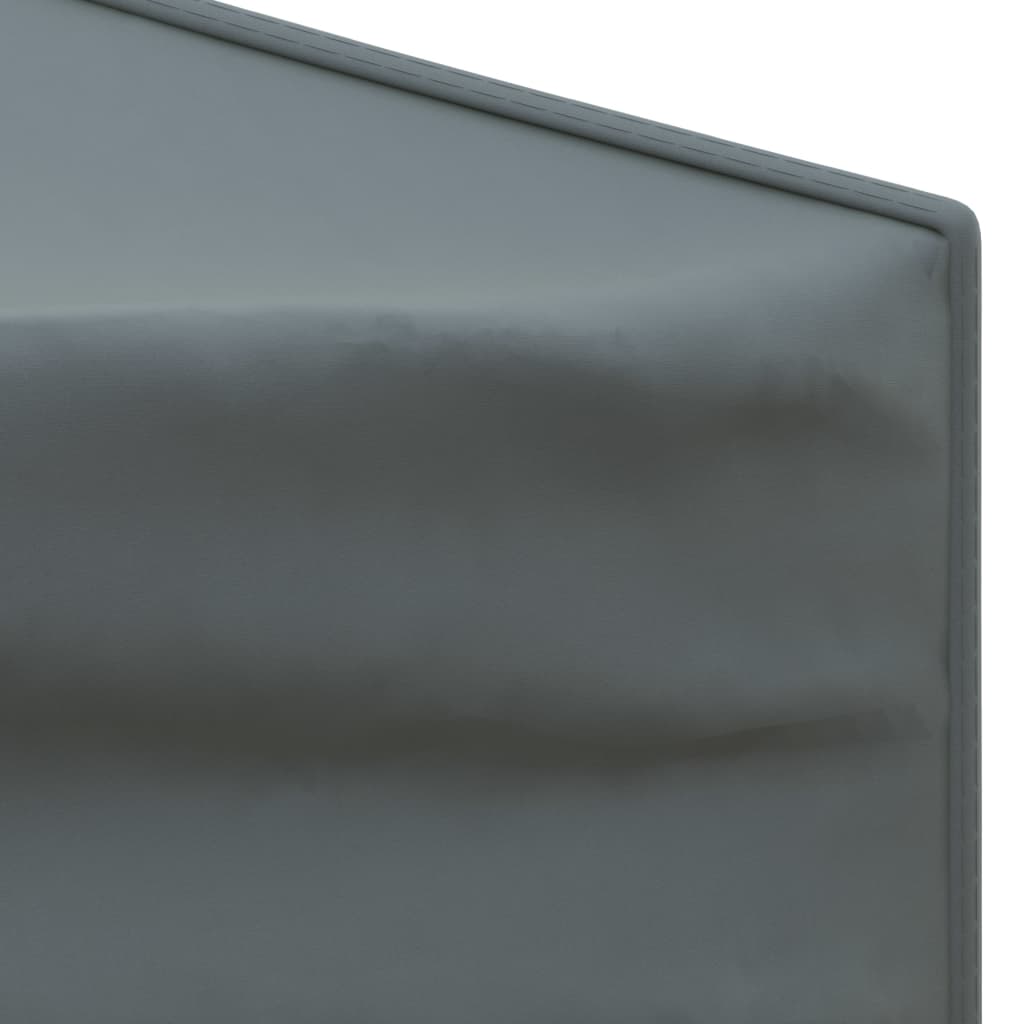 vidaXL Tente de réception pliable avec parois Anthracite 2x2 m