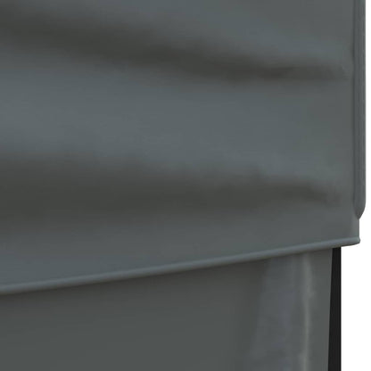 vidaXL Tente de réception pliable avec parois Anthracite 2x2 m