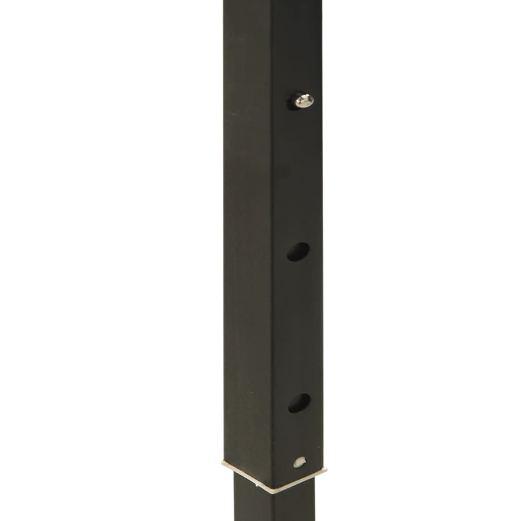 vidaXL Tente de réception pliable avec parois Anthracite 2x2 m