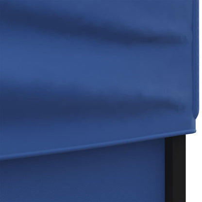 vidaXL Tente de réception pliable avec parois Bleu 3x3 m