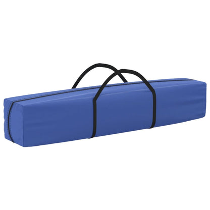 vidaXL Tente de réception pliable avec parois Bleu 3x3 m