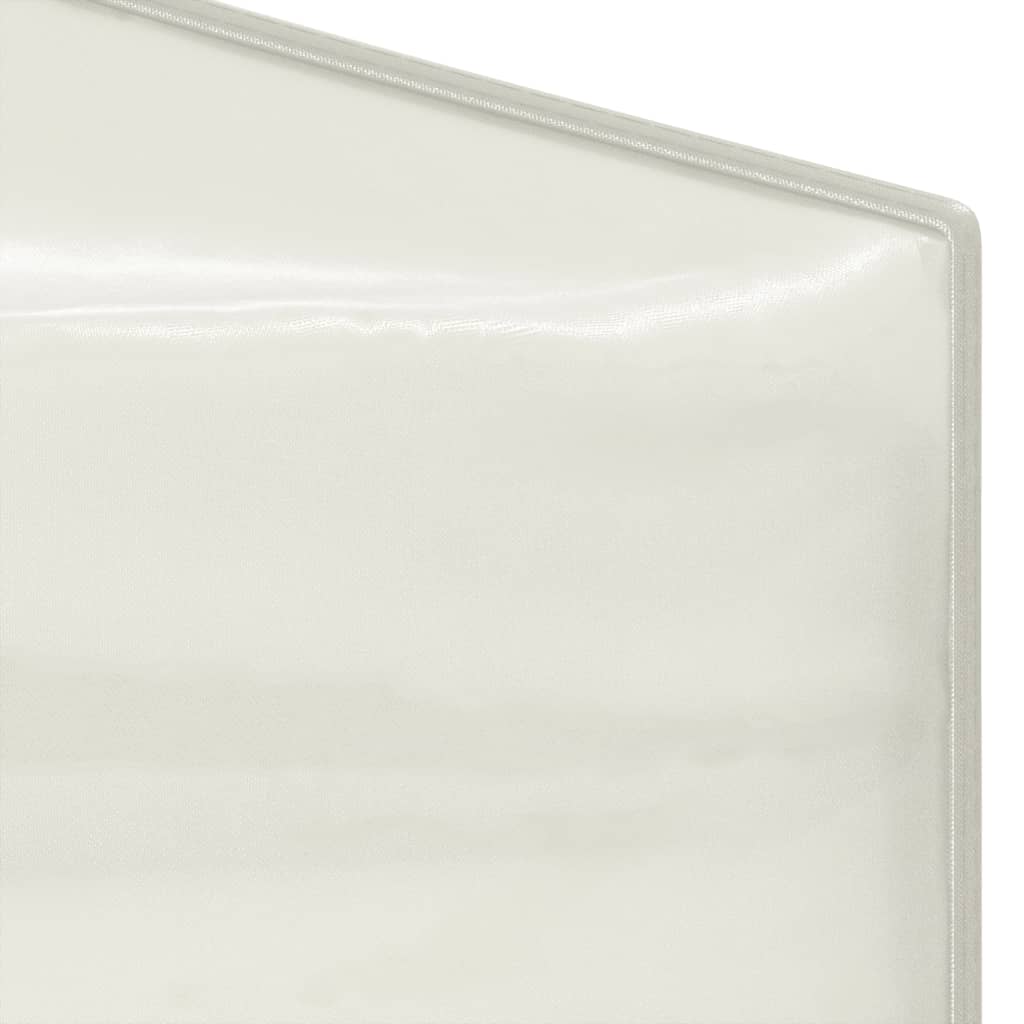 vidaXL Tente de réception pliable avec parois Crème 3x3 m