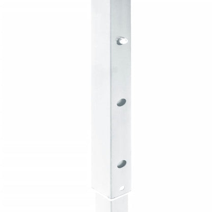 vidaXL Tente de réception pliable avec parois Blanc 3x3 m