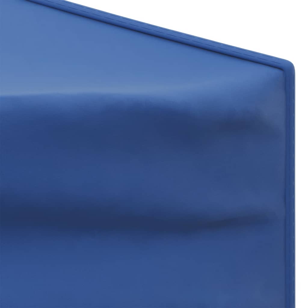 vidaXL Tente de réception pliable avec parois Bleu 3x6 m