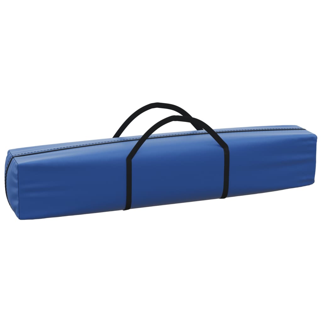 vidaXL Tente de réception pliable avec parois Bleu 3x6 m