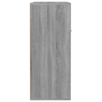 vidaXL Armoire à chaussures Sonoma gris 60x35x84 cm Bois d'ingénierie