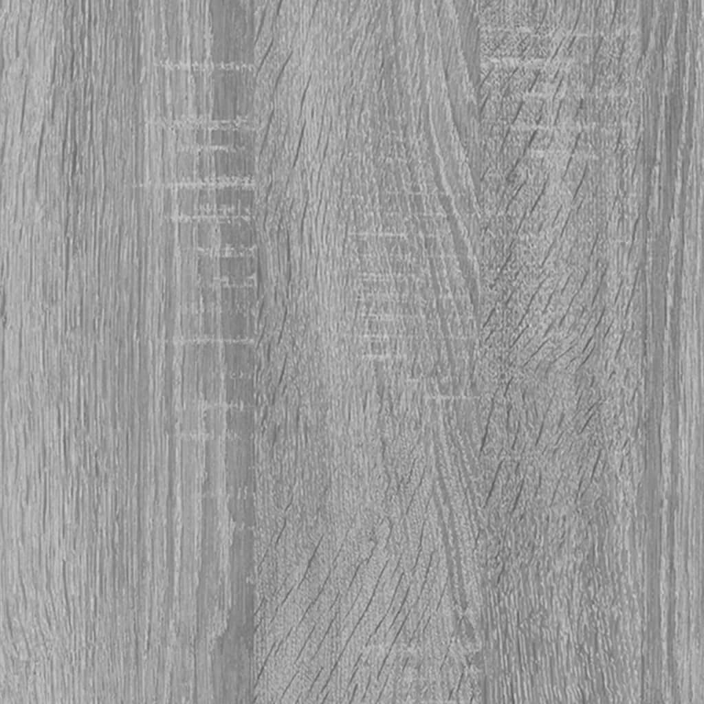 vidaXL Armoire à chaussures Sonoma gris 60x35x84 cm Bois d'ingénierie