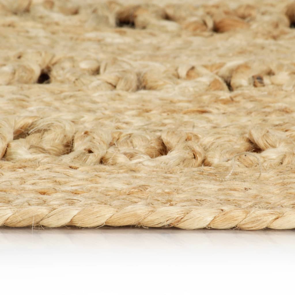 vidaXL Tapis fait à la main Jute tressée 180 cm