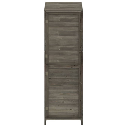 vidaXL Remise de jardin Anthracite 55x52x174,5 cm Bois de sapin solide