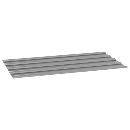 vidaXL Panneaux de toiture 12 pcs rouillé 80x44 cm Acier corten