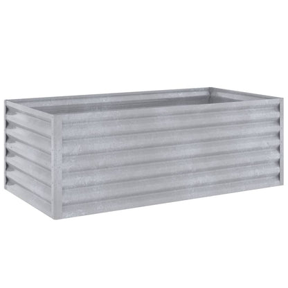 vidaXL Lit surélevé de jardin 100x50x36 cm acier corten