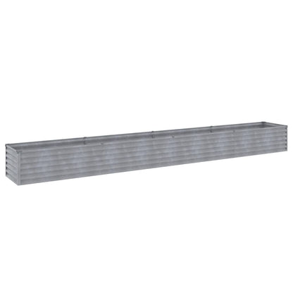 vidaXL Lit surélevé de jardin 386x50x36 cm acier corten