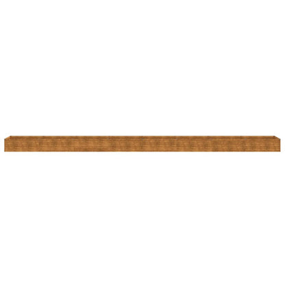 vidaXL Lit surélevé de jardin 770x50x36 cm acier corten