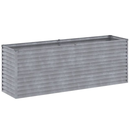 vidaXL Lit surélevé de jardin 196x50x69 cm acier corten