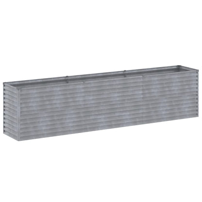 vidaXL Lit surélevé de jardin 291x50x69 cm acier corten