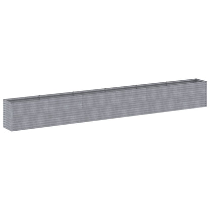 vidaXL Lit surélevé de jardin 578x50x69 cm acier corten