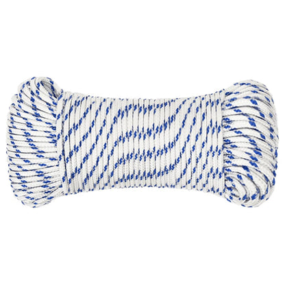 vidaXL Corde de bateau Blanc 4 mm 25 m Polypropylène