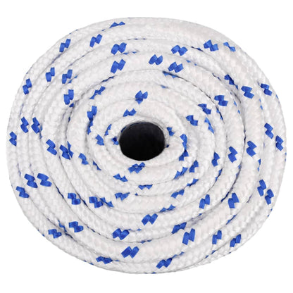 vidaXL Corde de bateau Blanc 18 mm 25 m Polypropylène