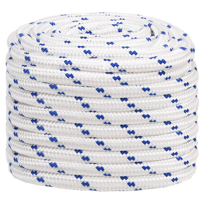 vidaXL Corde de bateau Blanc 20 mm 25 m Polypropylène