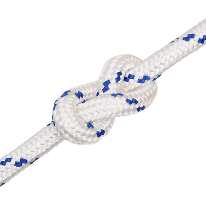 vidaXL Corde de bateau Blanc 20 mm 50 m Polypropylène