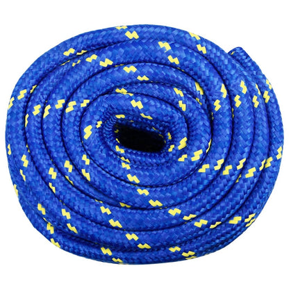 vidaXL Corde de bateau Bleu 20 mm 50 m Polypropylène