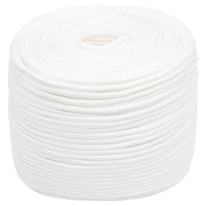 vidaXL Corde de bateau Blanc complet 8 mm 250 m Polypropylène