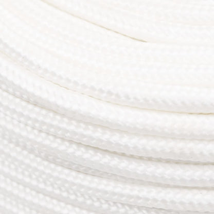 vidaXL Corde de bateau Blanc complet 8 mm 250 m Polypropylène