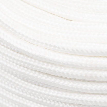 vidaXL Corde de bateau Blanc complet 10 mm 250 m Polypropylène