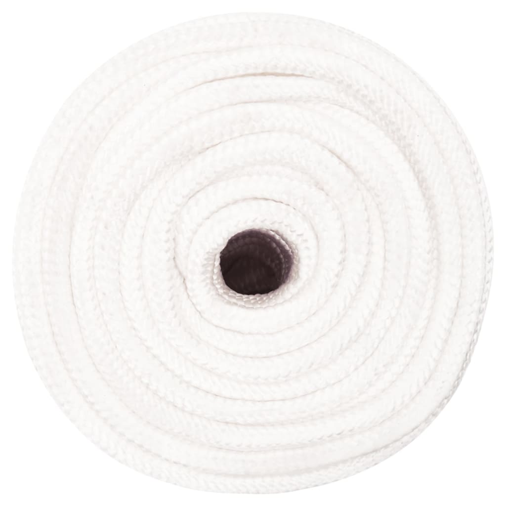 vidaXL Corde de bateau Blanc complet 12 mm 25 m Polypropylène