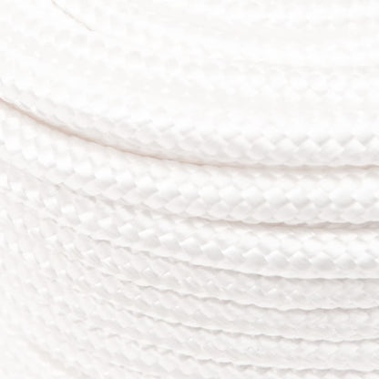 vidaXL Corde de bateau Blanc complet 12 mm 100 m Polypropylène
