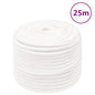 vidaXL Corde de bateau Blanc complet 14 mm 25 m Polypropylène