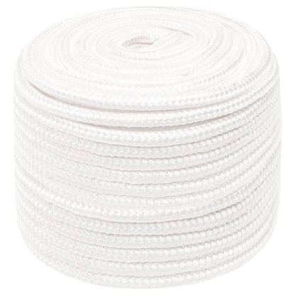 vidaXL Corde de bateau Blanc complet 14 mm 25 m Polypropylène