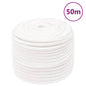 vidaXL Corde de bateau Blanc complet 14 mm 50 m Polypropylène