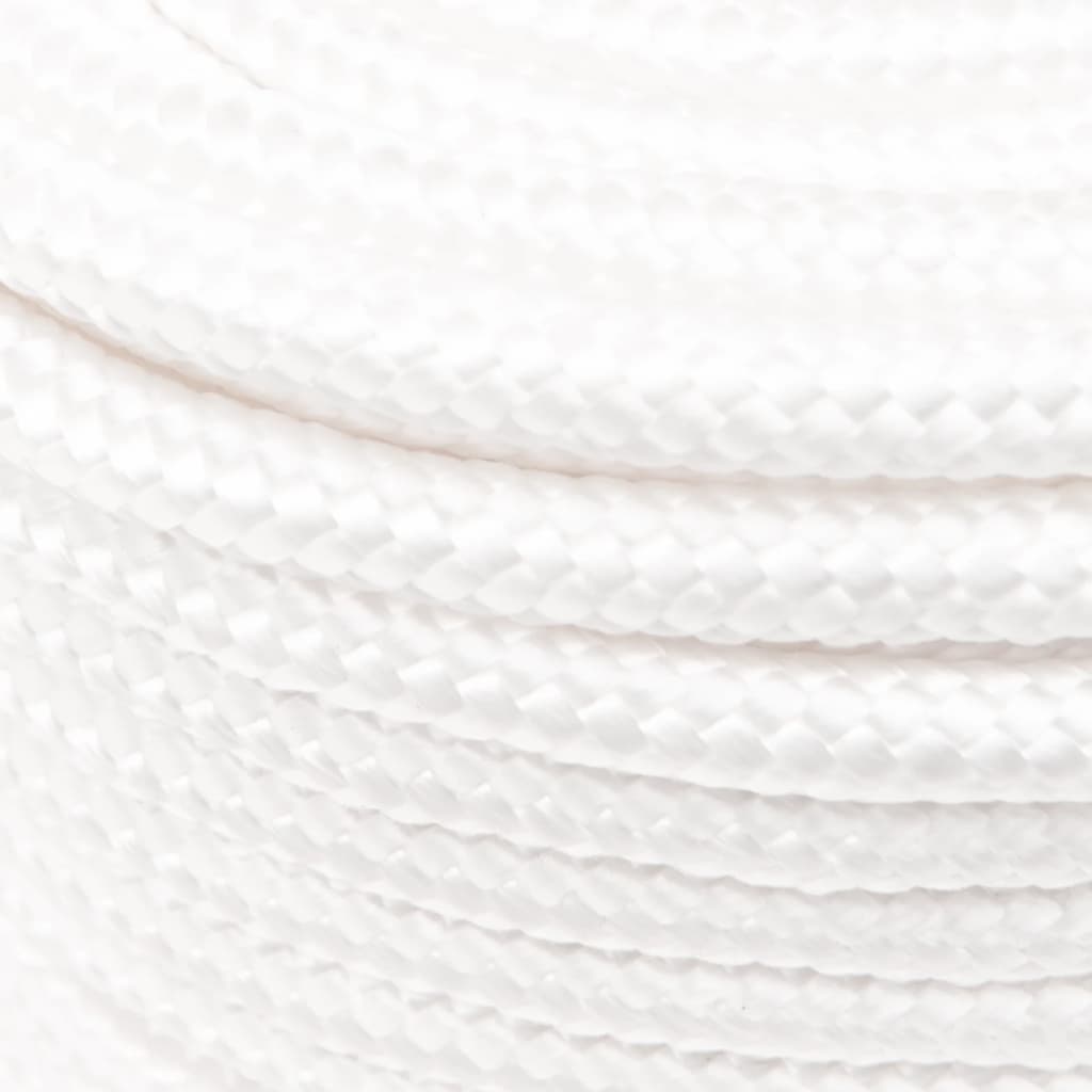 vidaXL Corde de bateau Blanc complet 14 mm 100 m Polypropylène