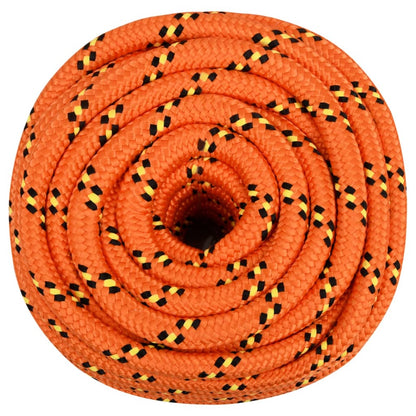 vidaXL Corde de bateau Orange 20 mm 50 m Polypropylène