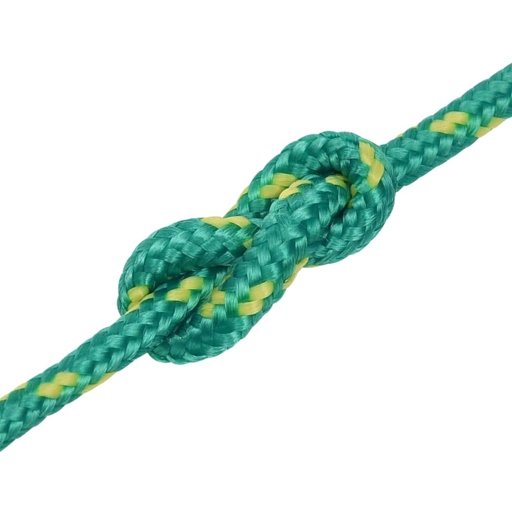 vidaXL Corde de bateau Vert 3 mm 25 m Polypropylène