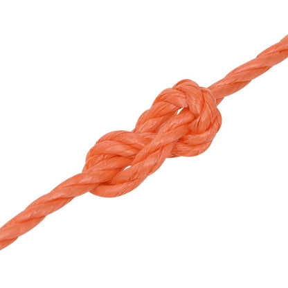 vidaXL Corde de travail Orange 3 mm 500 m Polypropylène